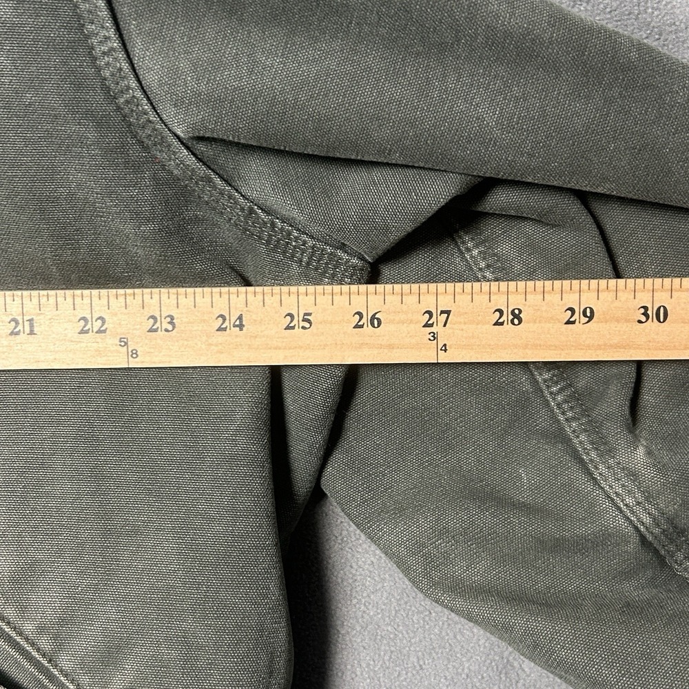 Vtg Carhartt Detroit Jacket J97 MOS Moss Green Blanket Lined Mens XL - Picture 9 of 10